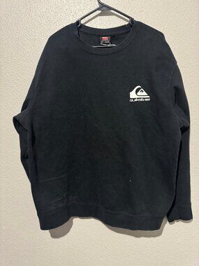 Black Quiksilver crewneck sweatshirt